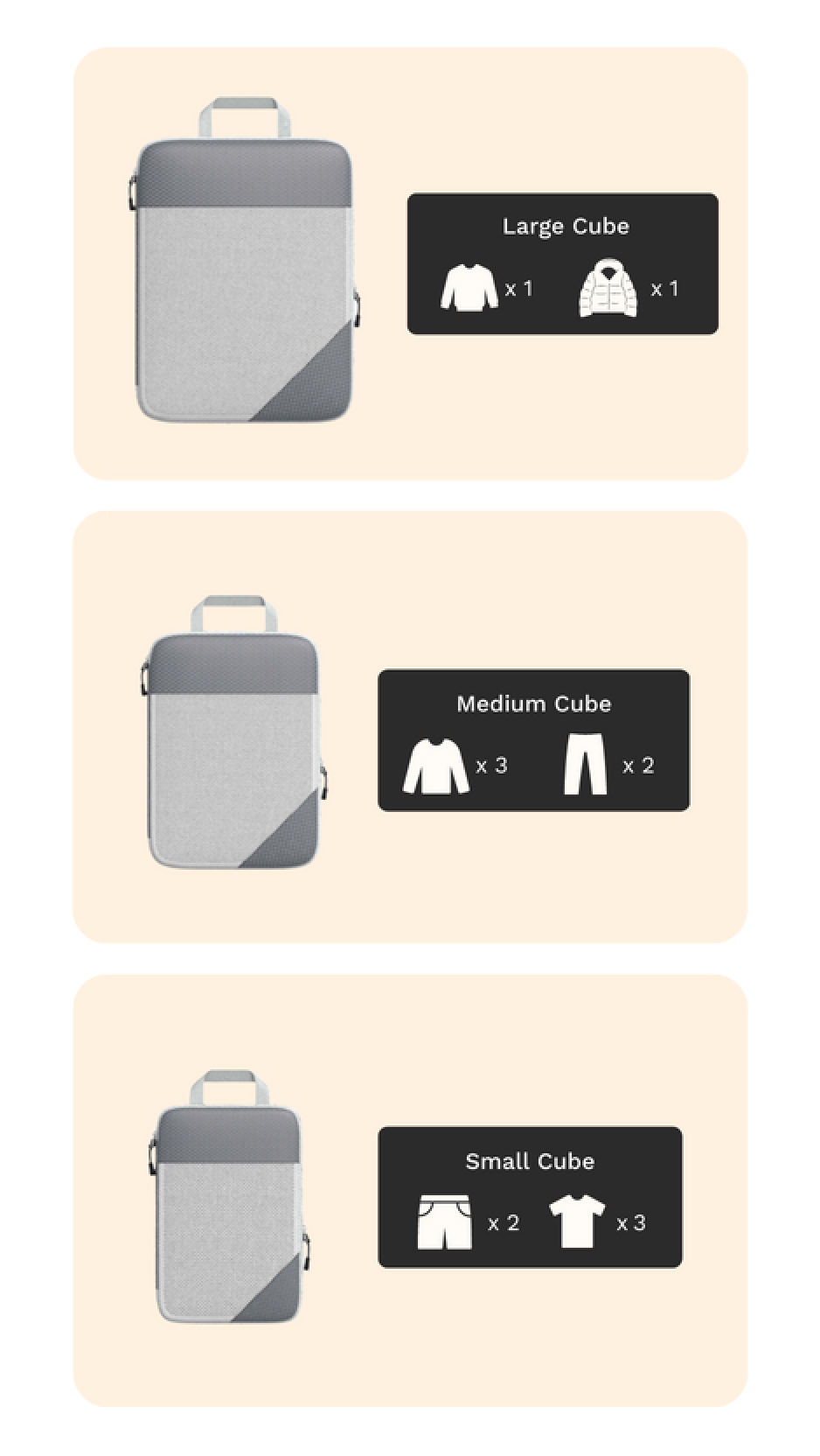 pack all Compression Packing Bag for Travel (Orange M)